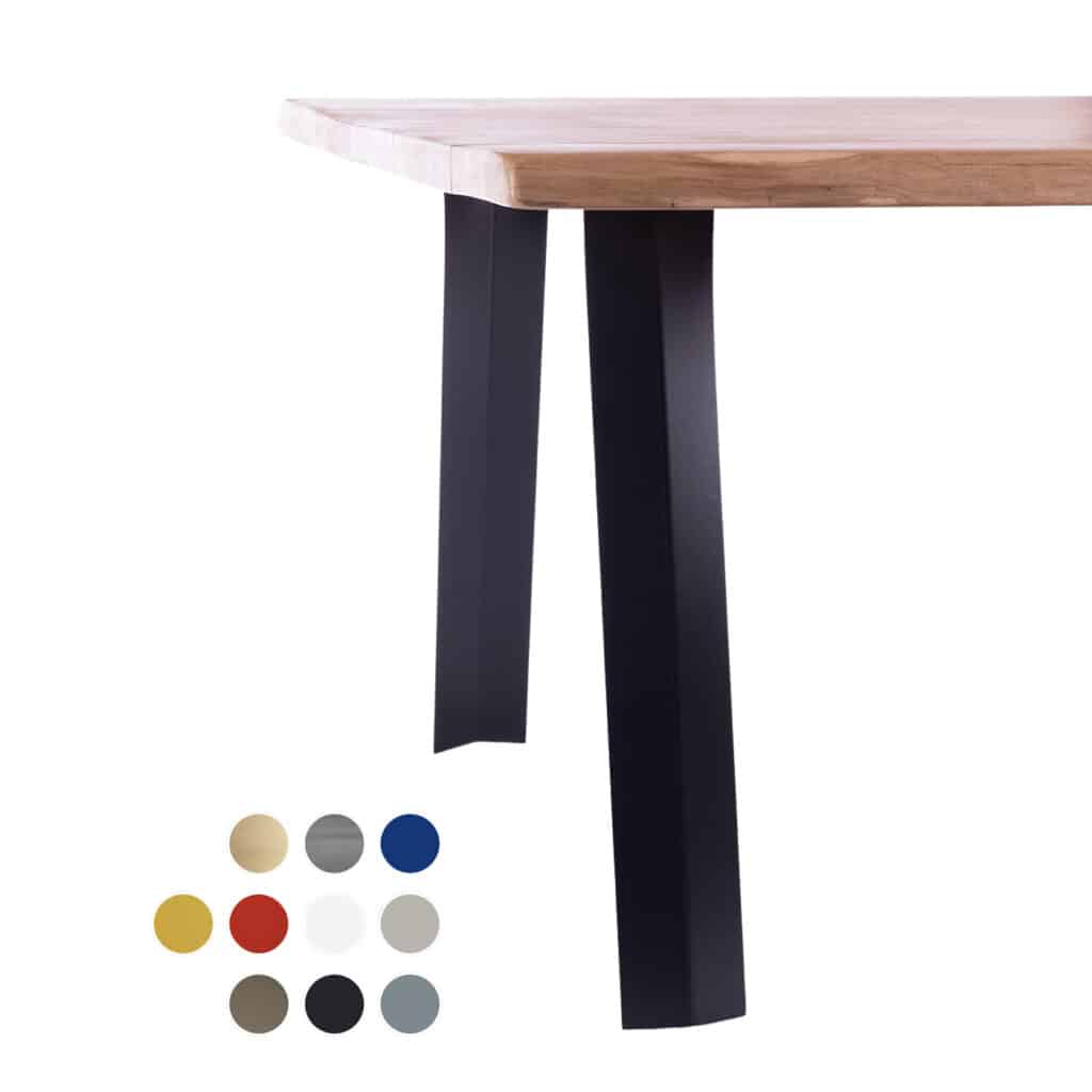 pied de table métal