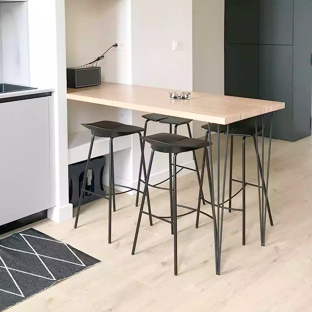 pied-de-table-T-STAR-71-gris pied de bar